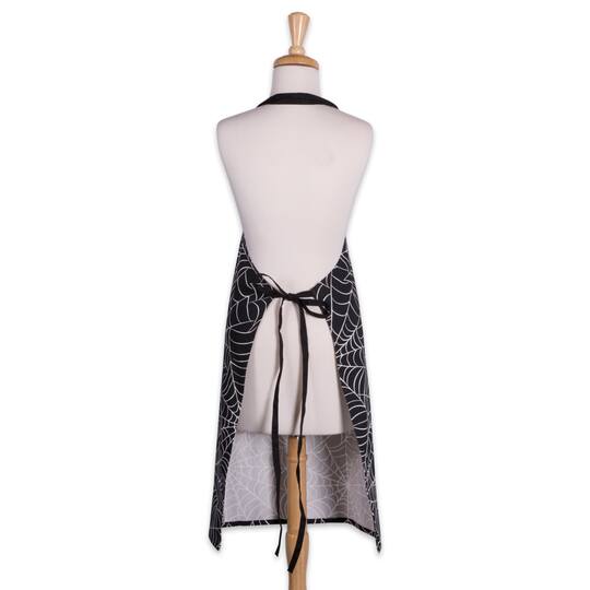 Happy Halloween Spider Web Chef Apron